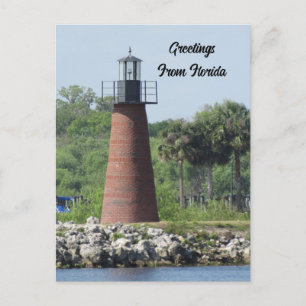 Cartão Postal Lago de Farol Tohopekaliga Flórida