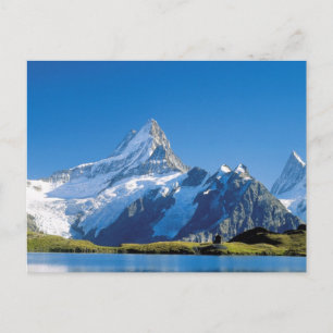 Cartão Postal lago de montanha alta