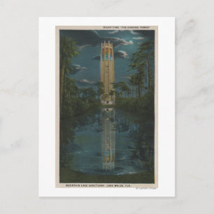 Cartão Postal Lago de Wales, FL - Vista do Monte Lago & Singing