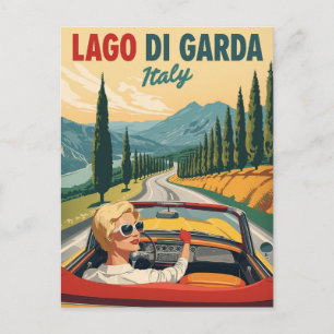Cartão Postal Lago di Garda - Viagens Itália