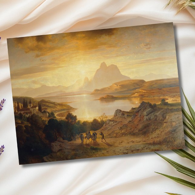 Cartão Postal Lago di Lugano – Albert Zimmermann (Criador carregado)