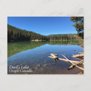 Cartão Postal Lago do Diabo, Oregon