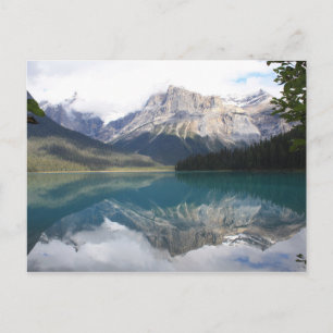 Cartão Postal Lago Emerald, Colúmbia Britânica, Canadá