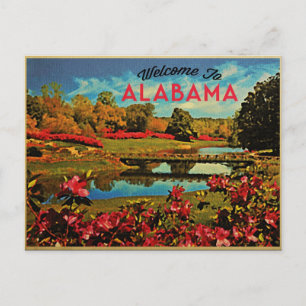 Cartão Postal Lago Espelho Alabama