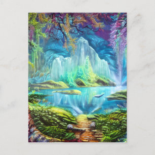 Cartão Postal Lago Fantasy