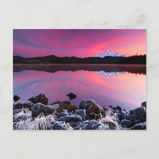 Cartão Postal Lago frio Sunset