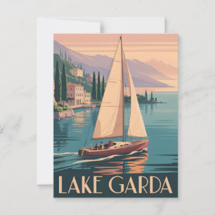 Cartão Postal Lago Garda