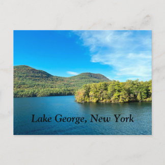 Cartão Postal Lago George New York