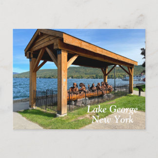 Cartão Postal Lago George New York