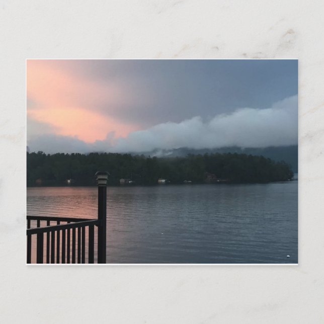 Cartão Postal Lago George Postcard (Frente)