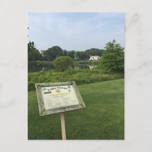 Cartão Postal Lago Gerar Rehoboth Beach Delaware - Foto da natur