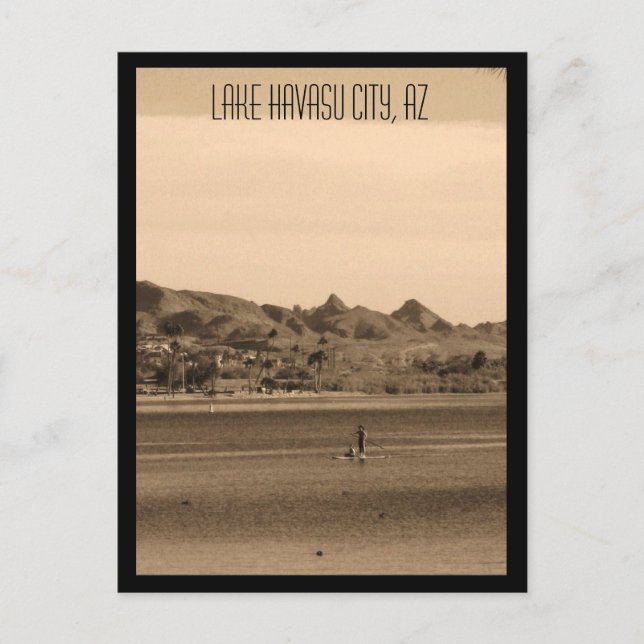 Cartão Postal Lago Havasu, AZ (Frente)
