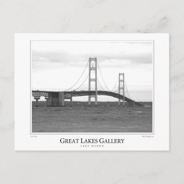 Cartão Postal Lago Huron #1 (Frente)