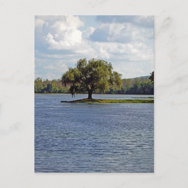 Cartão Postal Lago Iron Mountain (Frente)