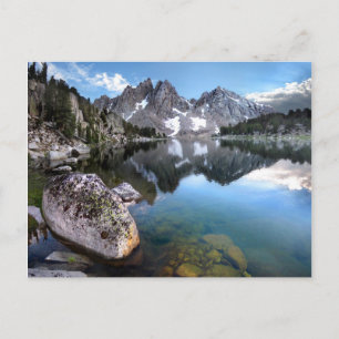 Cartão Postal Lago Kearsarge / Kearsarge Pinnacle - Sierra Neva