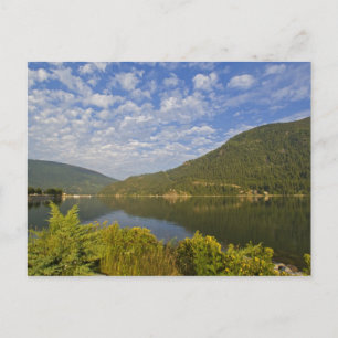 Cartão Postal Lago Kootenay em Nelson, Colúmbia Britânica