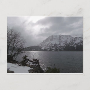 Cartão Postal Lago Leaf Fallen