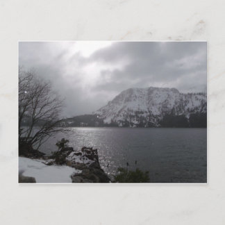 Cartão Postal Lago Leaf Fallen