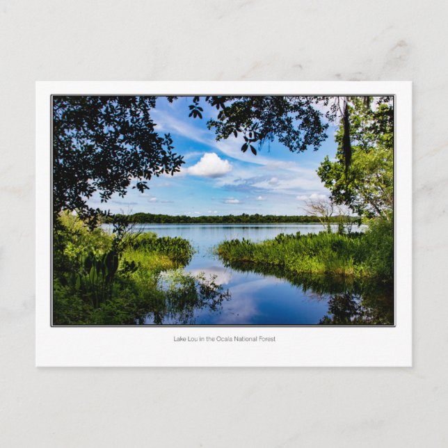 Cartão Postal Lago Lou (Frente)