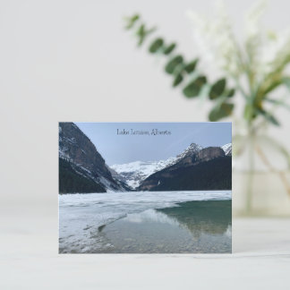 Cartão Postal Lago Louise, Alberta Ponto Turístico Famoso