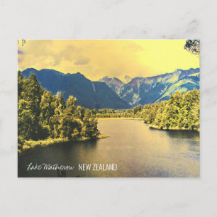 Cartão Postal Lago Matheson South Island