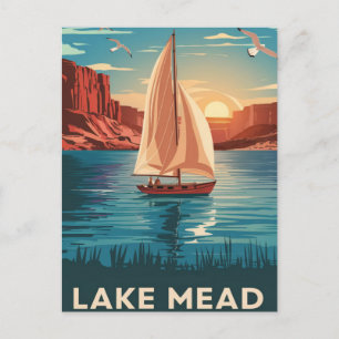 Cartão Postal Lago Mead Nevada, Experimente Serenidade