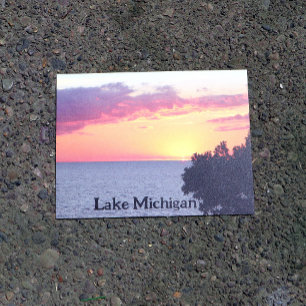 Cartão Postal Lago Michigan