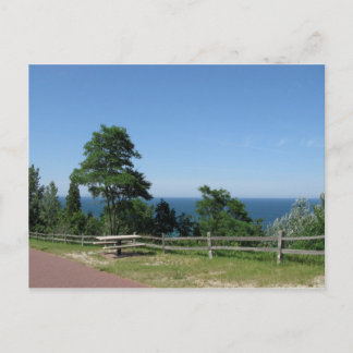 Cartão Postal Lago Michigan de Arcadia MI