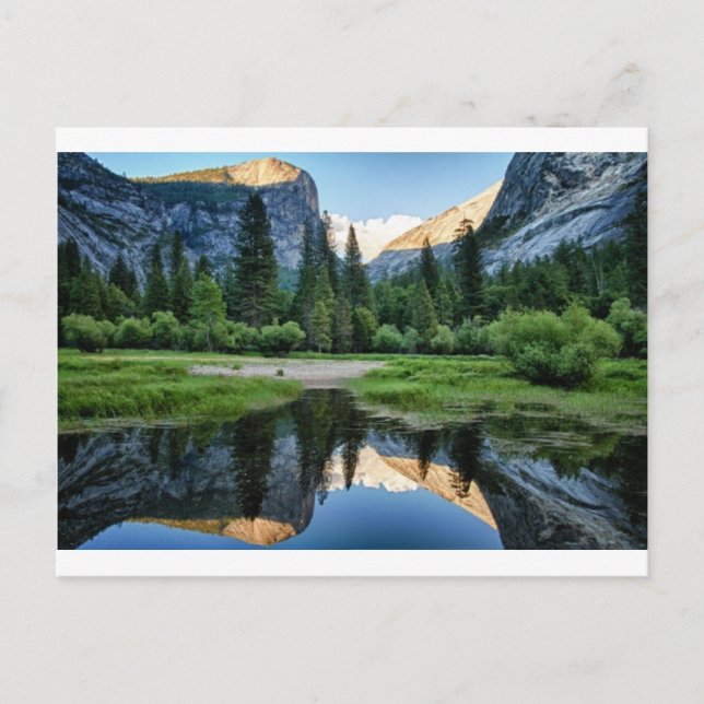 Cartão Postal Lago Mirror (Frente)