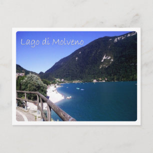 Cartão Postal Lago Molveno - Trentino Alto Adige -