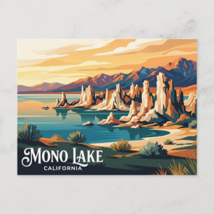 Cartão Postal Lago Mono EUA