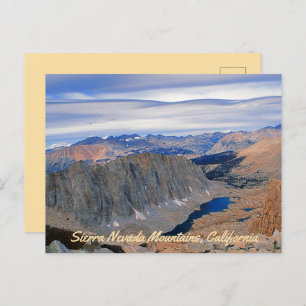 Cartão Postal Lago Montanha