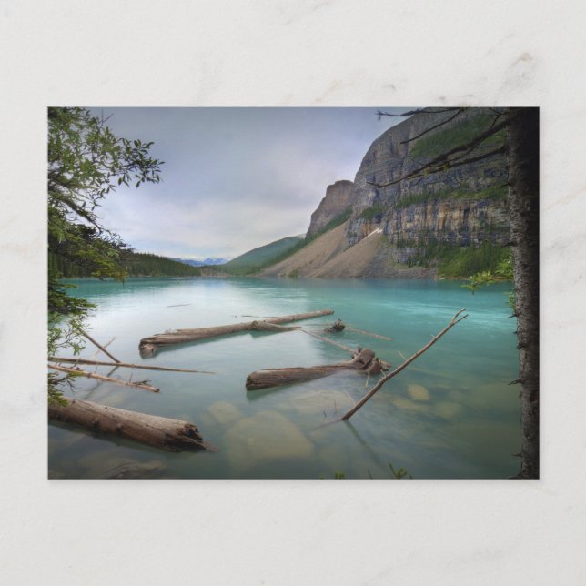 Cartão Postal Lago Moraine (Frente)