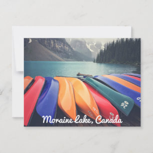 Cartão Postal Lago Moraine
