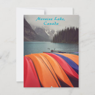Cartão Postal Lago Moraine