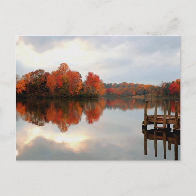 Cartão Postal Lago Mountain Run (Frente)