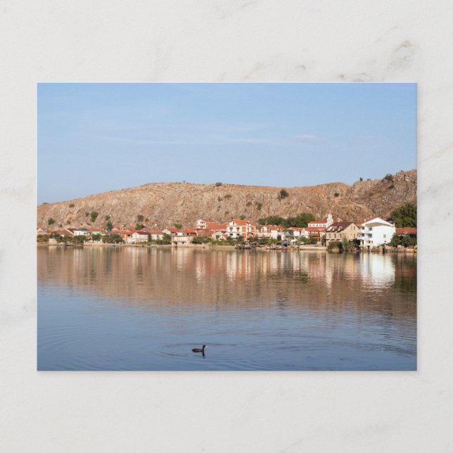 Cartão Postal Lago Ohrid, Albânia (Frente)