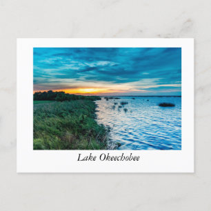 Cartão Postal Lago Okeechobee Sunrise