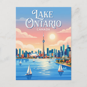Cartão Postal Lago Ontário Canadá