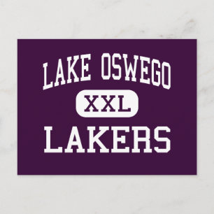Cartão Postal Lago Oswego - Lakers - Alto - Lago Oswego Oregon
