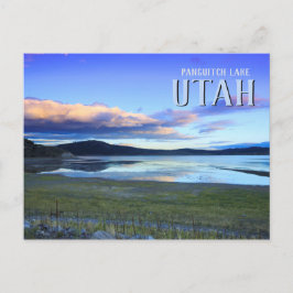 Cartão Postal Lago Panguitch Utah