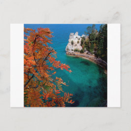 Cartão Postal Lago Pictures Shorks Superior Michigan