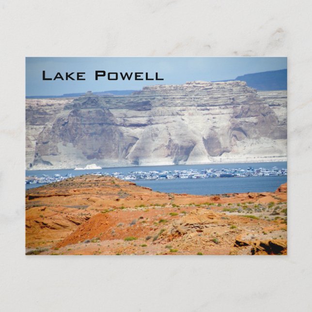 Cartão Postal Lago Powell (Frente)