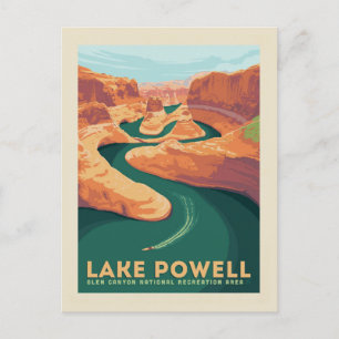 Cartão Postal Lago Powell Arizona e Utah