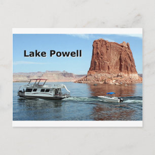Cartão Postal Lago Powell (legenda)