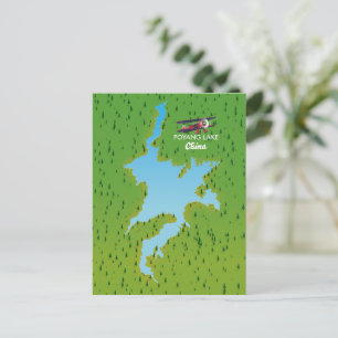 Cartão Postal Lago Poyang