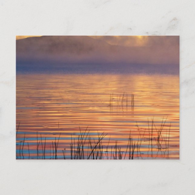 Cartão Postal Lago Racquette | Montanhas Adirondack, Nova Iorque (Frente)