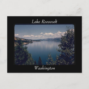 Cartão Postal Lago Roosevelt, Washington Postcard