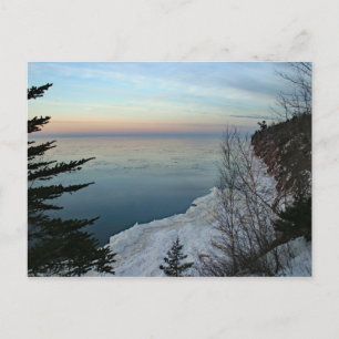 Cartão Postal Lago Superior Cliff, Península Superior do Michiga