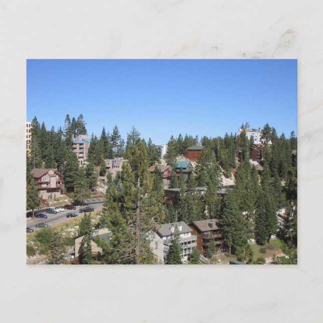 Cartão Postal Lago Tahoe (Frente)